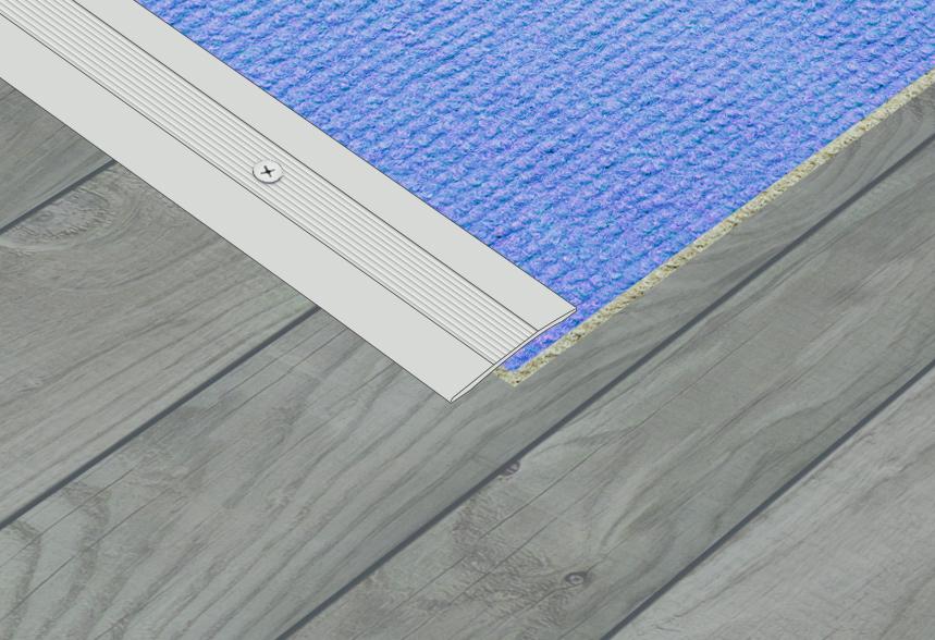 SuperDec Coverstrip Aluminium SuperDec Coverstrip Aluminium
